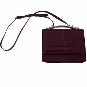 Sole Society Flap Crossbody Bag Gold Detail